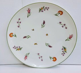 Royal Limoges From France Round Floral Platter