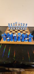 Very Unique Ceramic Chess Set