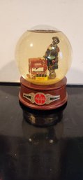 Emmett Kelly Musical Snow Globe