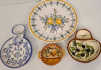 Portuguese, Spanish, And Italian Umberto Positano Ceramic