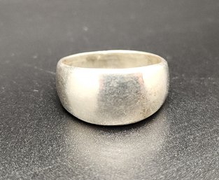 Heavy Vintage Sterling Silver Ring