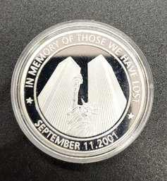 September 11th Commerative Coin In Protective Case