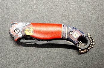 Indian Chief Pocket Knife