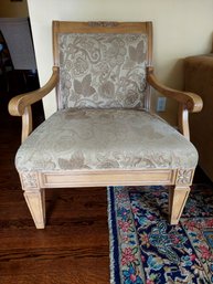 COMFORTABLE LARGE ROLLED BACK CHAIR