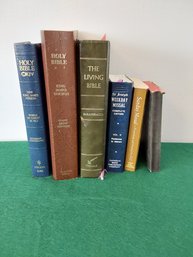 6 RELIGIOUS BOOKS, BIBLES AND MISSALS