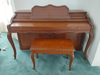AEROSONIC PIANO BY BALDWIN WITH PIANO BENCH