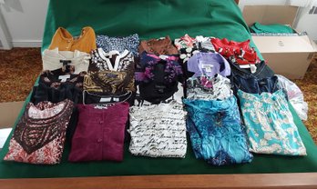 20 BEAUTIFUL TOPS, BLOUSES AND SHIRTS ALL IN EXCELLENT CONDITION