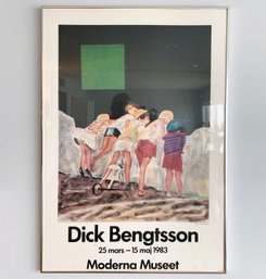 A Vintage Dick Bengstsson Gallery Print, Swedish, Moderna Museet