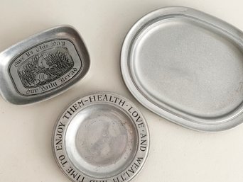 Polished Alloy Serving Trays