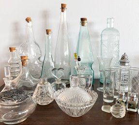 A Large Collection Of Glass Ware