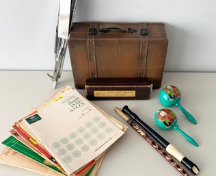 Music Books, Small Instruments, And Accessories