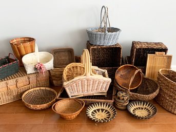 A Large Collection Of High Quality Baskets