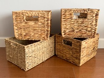Four Handled Storage Baskets