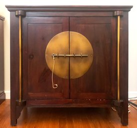 A Chinoiserie Commode, Or Large Nightstand