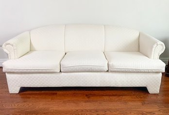 A Fine Quality Vintage Rolled Arm Sofa