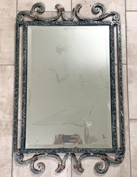 An Art Metal Mirror