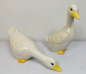 A Pair Of Ceramic Ducks