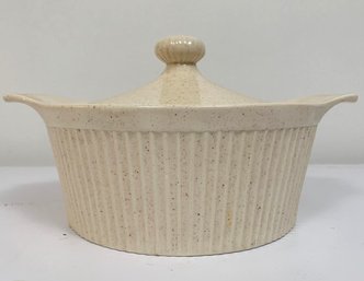 A Delightful Vintage Lidded Casserole