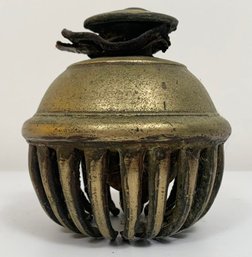 A 19th Century Tribal Brass Elephant Claw Bell