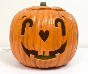 A Vintage Ceramic Jack-O-Lantern