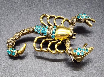 Awesome Scorpion Brooch