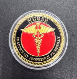Nurse's Prayer Collectible Coin