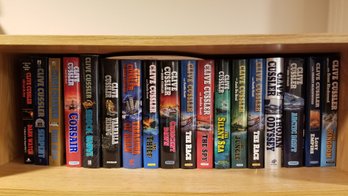 18 Clive Clusser Hardcover & Softcover Books