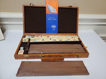 Vintage Rummy Rummi Game Pieces With Briefcase Case