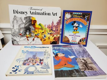 Selection Of Walt Disney Animation & Imagineering Books