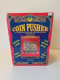 FunFair Classic Coin Pusher With Music, Flashing Lights & Alarm