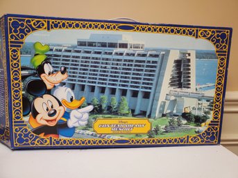 NOS Walt Disney Contemporary Resort Structure Monorail Toy Accessory - Theme Park Collection