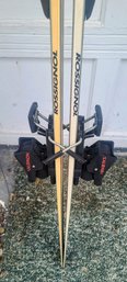 Pair Of Rossignol Skis With Salomon Bindings