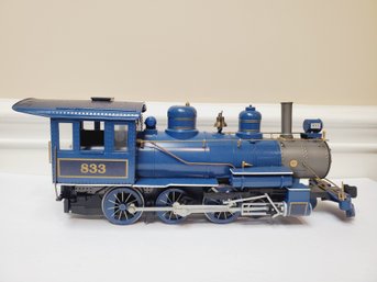 Bachmann Big Hauler G Gauge Blue Comet 833 Steam Engine Train - Baldwin Locomotive Philadelphia