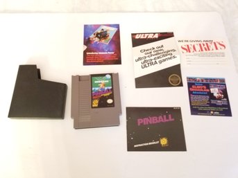 NES Pinball Action Series Nintendo