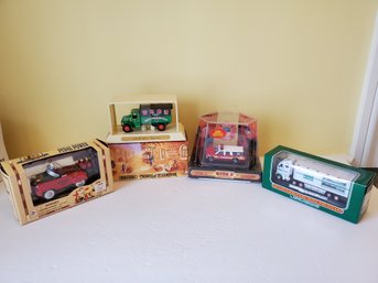 New Assorted Die Cast Collectible Cars & Trucks - HESS, Matchbox, Pedal Power & Code 3