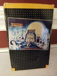 1985 VHS Tape George A. Romero's Horror Masterpiece NIGHT OF THE LIVING DEAD