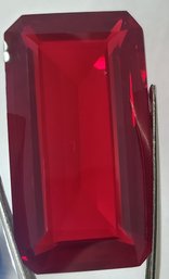Breathtaking 100.05 Ct Natural Mozambique Blood Red Ruby