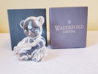 New Waterford Crystal 3' Teddy Bear