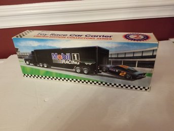 Limited Edition Collectible Series - Mobil Race Series Car Carrier Truck - New Old Stock