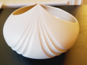 Rare Vintage Lenox Vase / Bowl / Planter Matte White