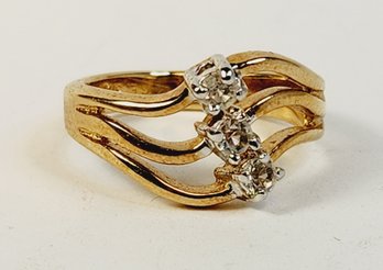 18k Gold Electro Plate Ring