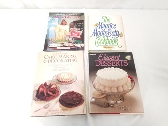 Four Vintage Cookbooks Including Martha Stewart