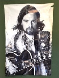 1971 Van Morrison Black & White Poster Vintage Rock Collectible