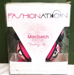 NEW Macbeth Collection Sloane Piccadilly Universal Headphones - Factory Sealed In Box
