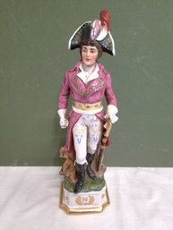 Vintage NAPOLEONIC PORCELAIN FIGURINE Napoleon Marshal Lannes Royal Crown