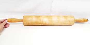 RARE Authentic Thorpe Extra Large Wood Rolling Pin 25' With 15' Barrel - Cheshire CT