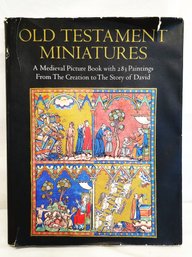 Rare Vintage Old Testament Miniatures Hardcover: A Medieval Picture Book With 283 Paintings
