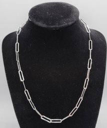 Paperclip Chain In Sterling Silver