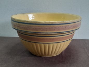 Vintage Yelloware Pottery Bowl