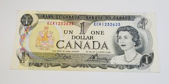 1 Dollar Canadian Uncy Banknotes